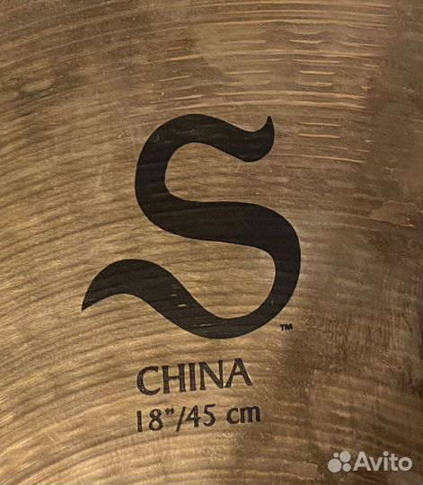 Тарелка чайна zildjian 18' S china