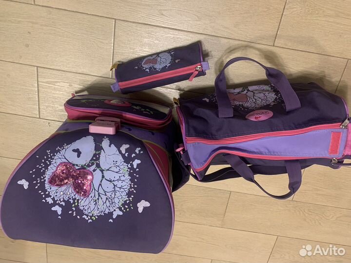 Школьный ортопедический рюкзак der die das