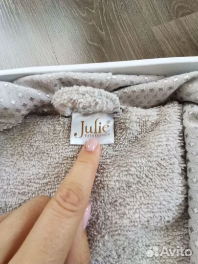 Женский халат/полотенце махровые