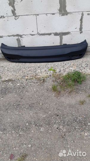 Юбка заднего бампера киа рио3