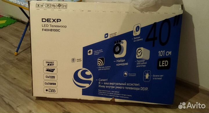 Телевизор smart tv 40