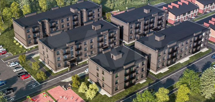 1-к. квартира, 42 м², 1/3 эт.