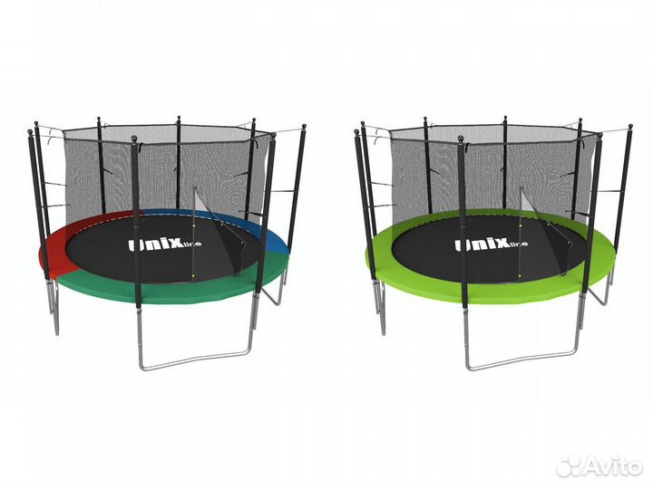 Батут unix line Simple 8 ft inside