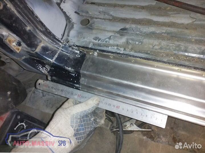 Пороги ремонтные Citroen C2 и др