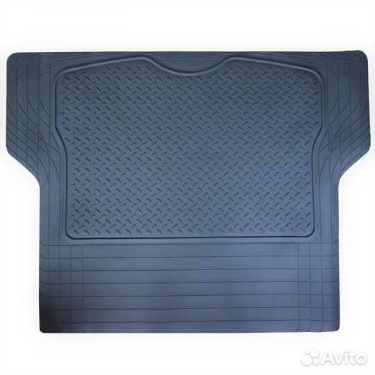 Коврик в багажник универсальный пвх 144х110 серый