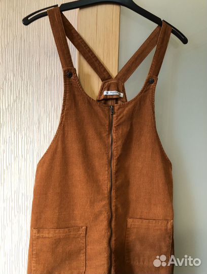 160-164рост «Pull & Bear»вельветовыйсарафан