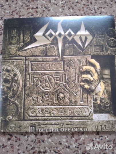 Sodom better OF dead 2LP Gf