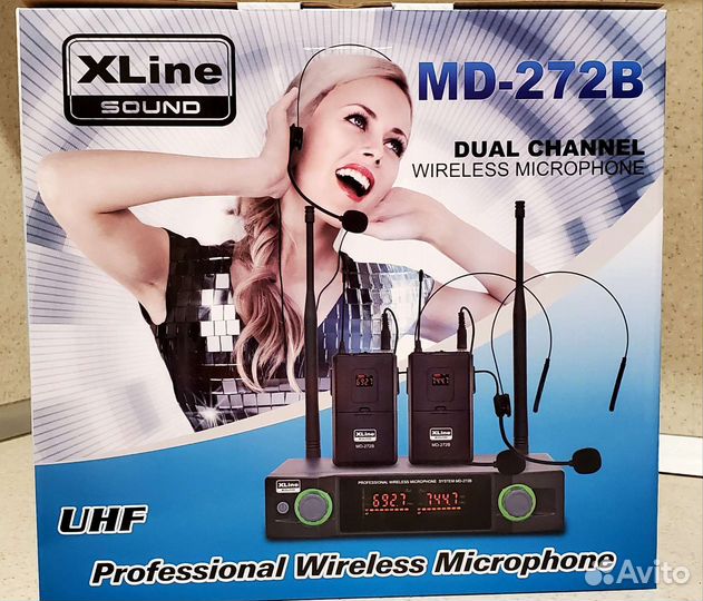 XLine MD-272A Радиосистема c двумя микрофонами