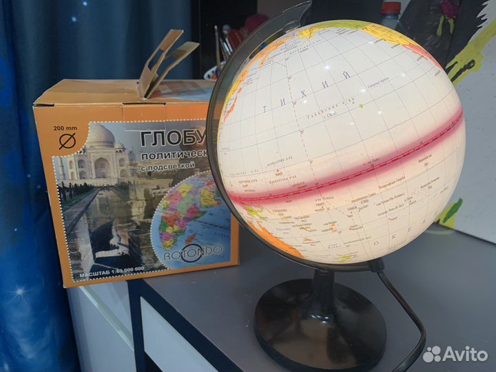 Глобус с подсветкой