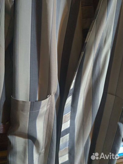 Мужской домашний махровый халат известного бренда