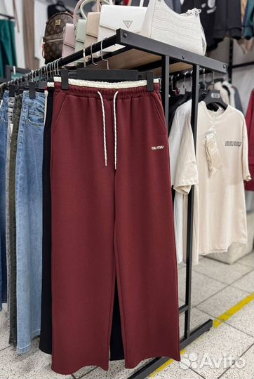 Спортивные штаны miu miu