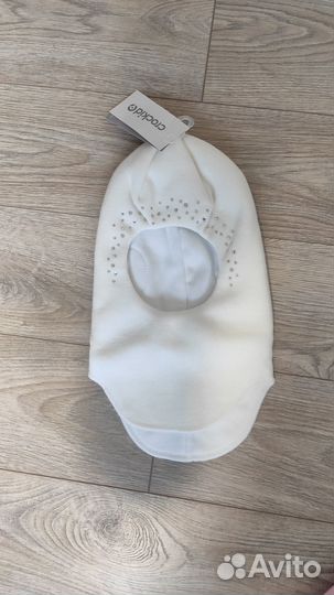 Шапка-шлем новая зима Crockid 46-48