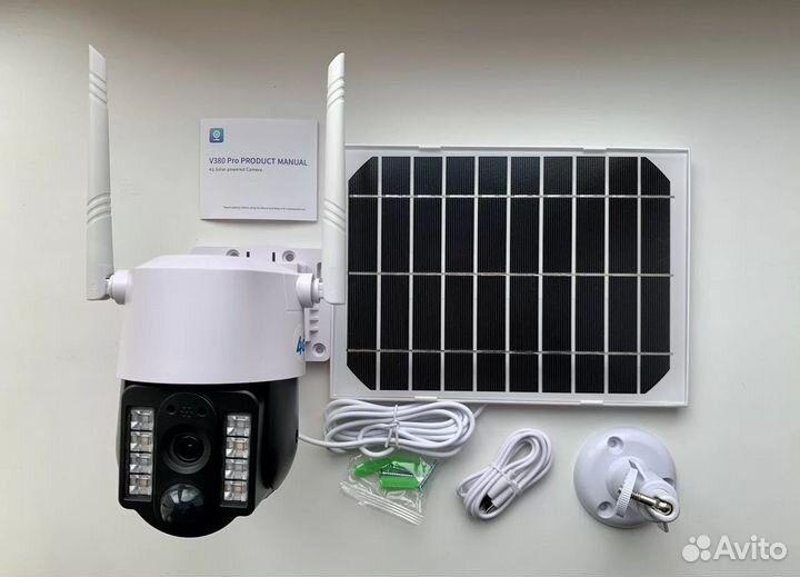 4G камера видеонаблюдения с солнечной батареей