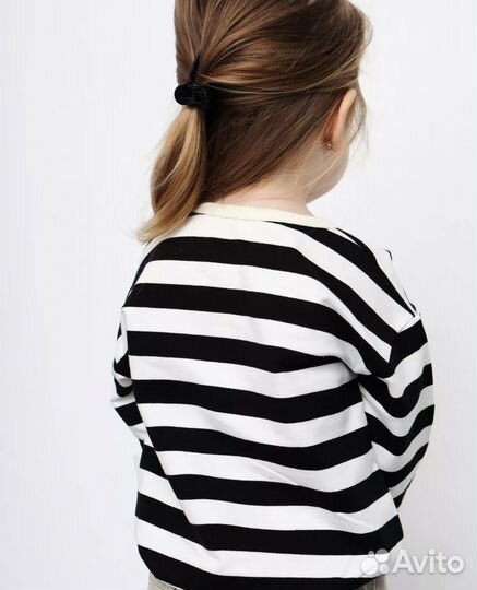 Лонгслив полосатый для девочки или мальчика, 100 р