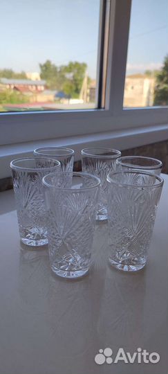 Хрустальные стопки