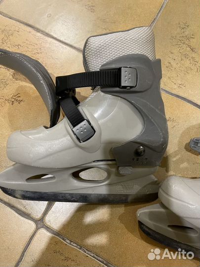 Коньки детские раздвижные 30-33 размер