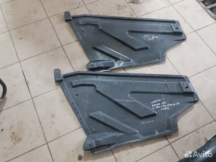 Защита днища левая Mercedes W246 X156 W176 W117