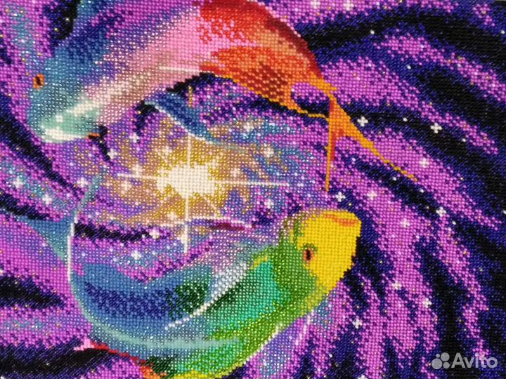 Вышивка бисером и крестиком