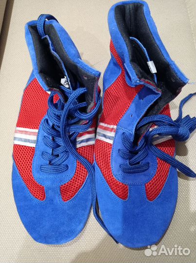 Борцовки для самбо комбинированные