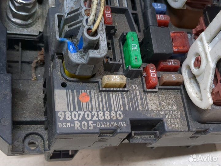 BSM Блок предохранителей Peugeot Partner 2015, 2015