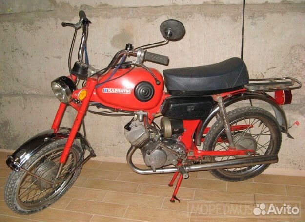 Двигатель на мопед карпатый