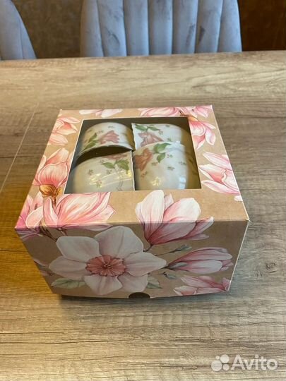 Чайный сервиз на 4 персоны в Подарочной упаковке