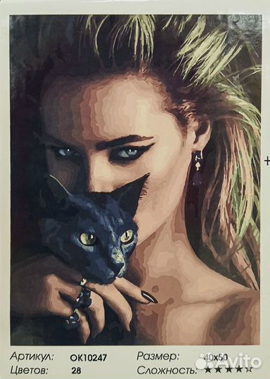 Картина по номерам новая 40*50см Paintboy