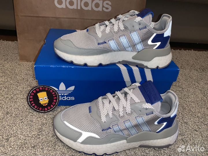 Кроссовки adidas nite jogger оригинал новые 38