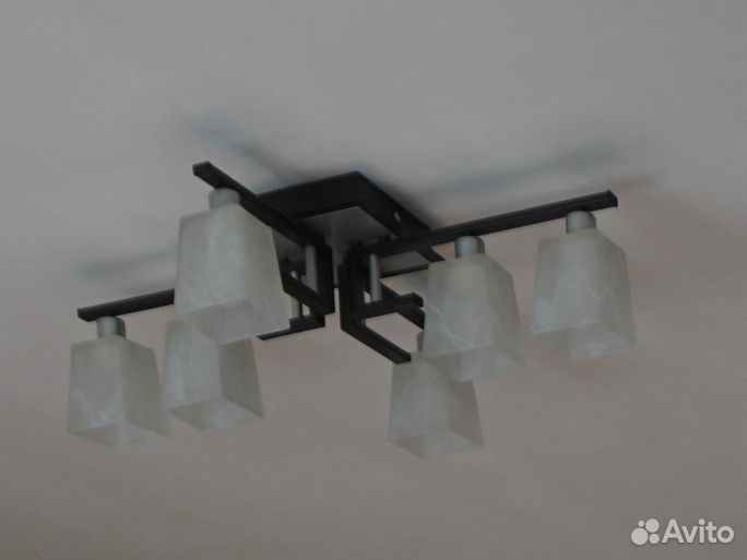 Люстра потолочная подвесная бу