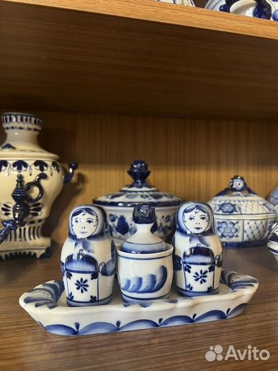 Гжель СССР посуда опт/розница