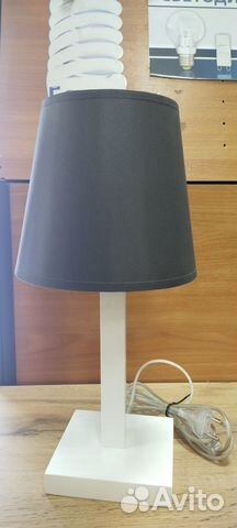 Настольная лампа черная