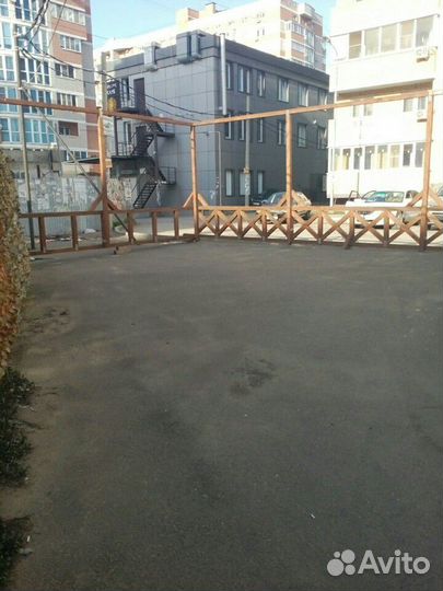 Ограждение из бруса