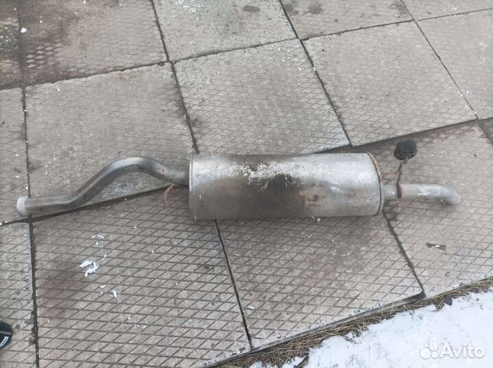 Глушитель Гранта Калина датсун