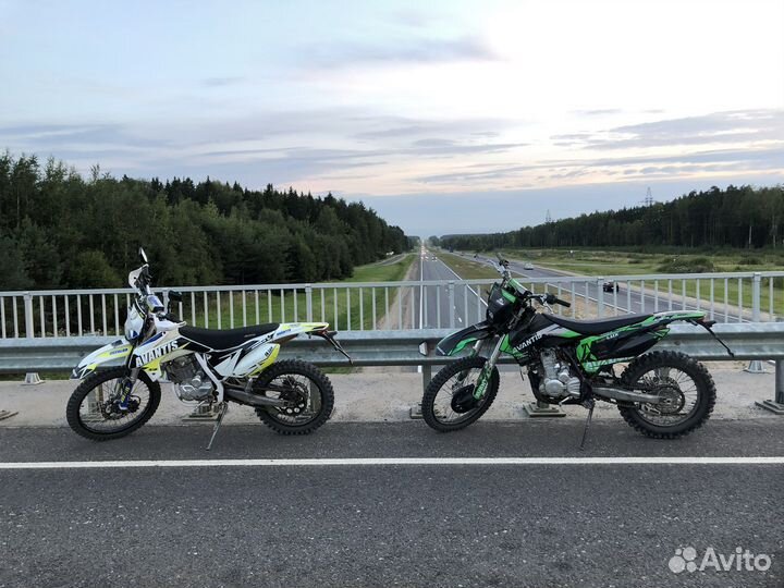 Мотоцикл Avantis A7 Lux (эндуро с птс)
