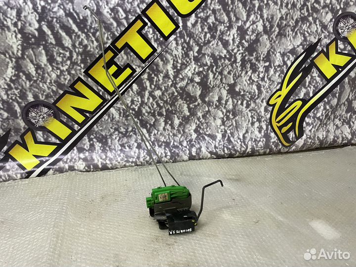 Замок задней левой двери 2 пина Solaris Солярис