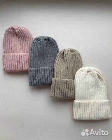 Шапка весенняя для девочек и мальчиков