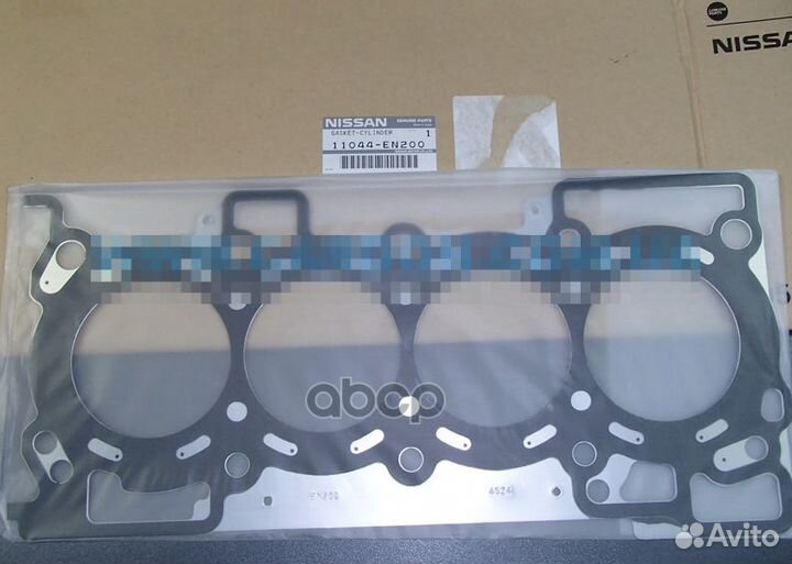 Прокладка ГБЦ nissan AD/expert/dualis/qashqai/S