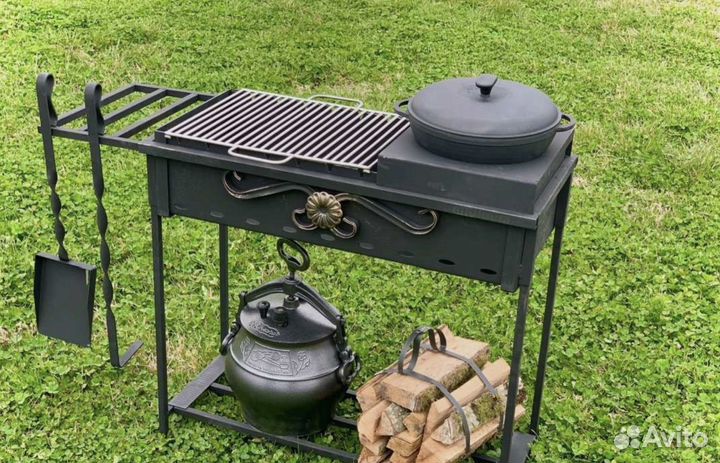 Мангал на день рождения / полный комплект