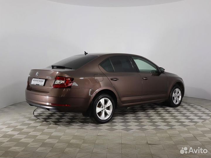 Skoda Octavia 1.8 AMT, 2018, 97 629 км