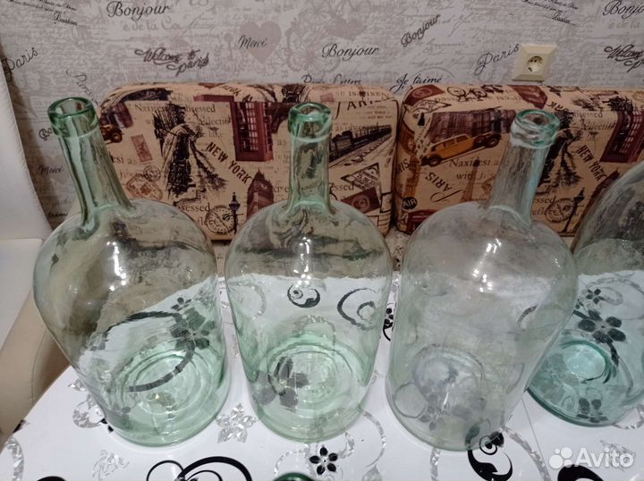 Старинные бутылки