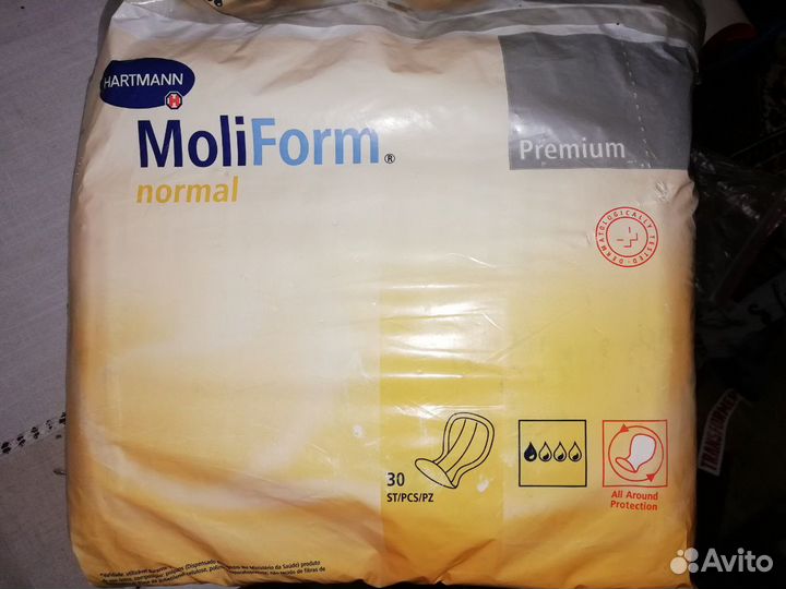 Прокладки MoliCare и Moliform