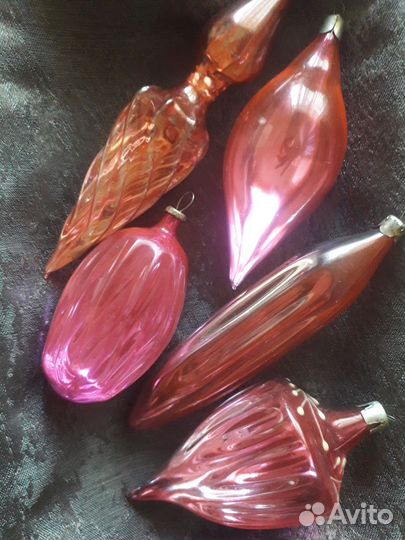 Елочные игрушки СССР