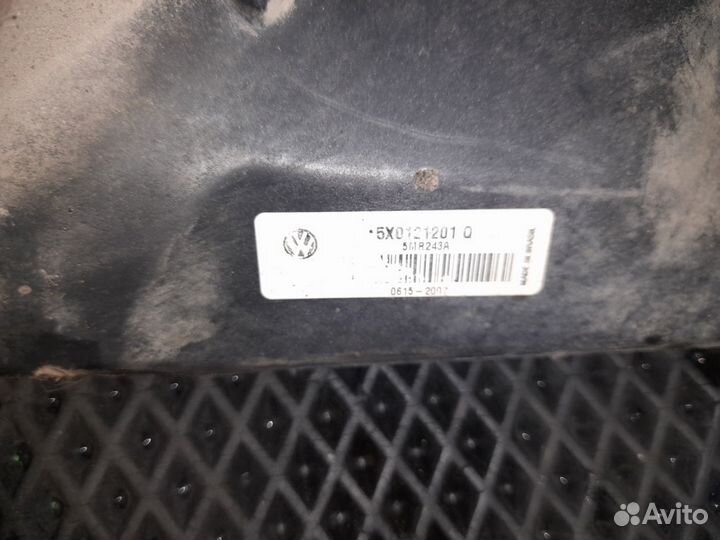 Вентилятор охлождения радиатора дефект Фольцваген