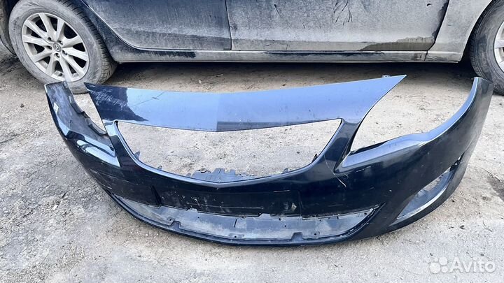 Opel astra j бампер передний