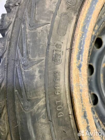 R15 Nokian Tyres Nordman 5 185/65, PCD 4x114.3 DIA 56.6