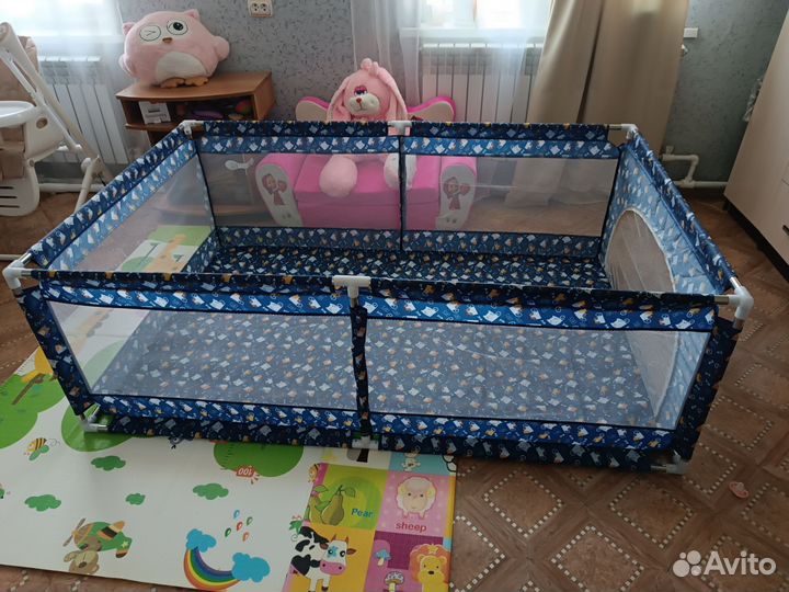 Большой детский манеж бу