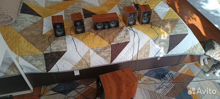 Комплект акустики 5.1 Eurotec s-6004r