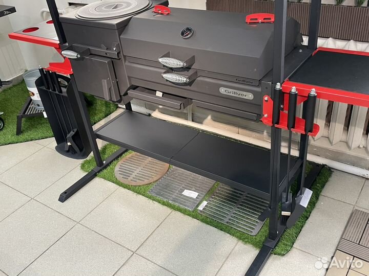 Мангал 3 в 1 с крышей