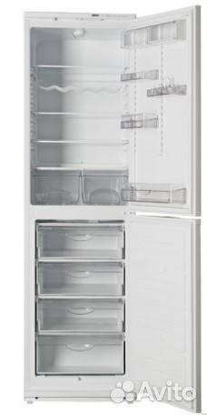 Холодильник Атлант хм 6025-080 (серебристый) Новый