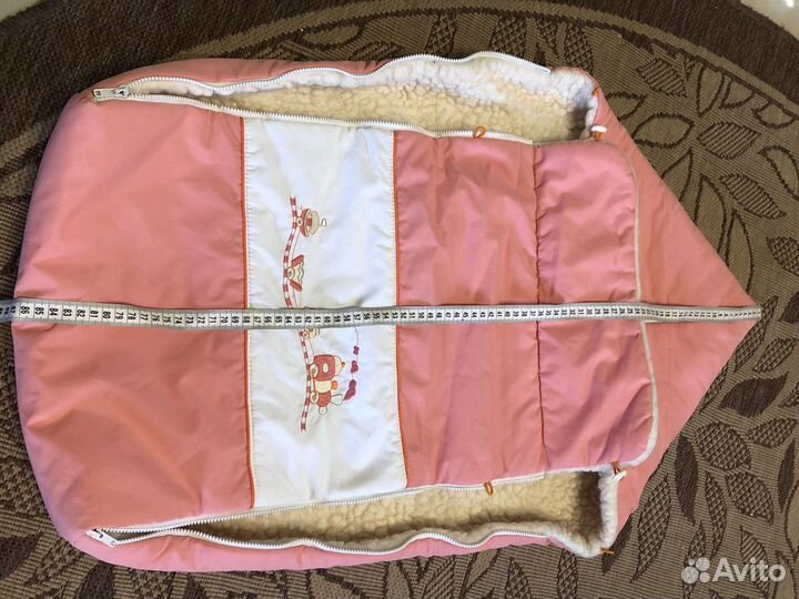 Теплый конверт в коляску